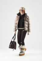 THE NORTH FACE Piumino SAIKURU marrone taupe da donna NF0A8GCBT061 . THE NORTH FACE 