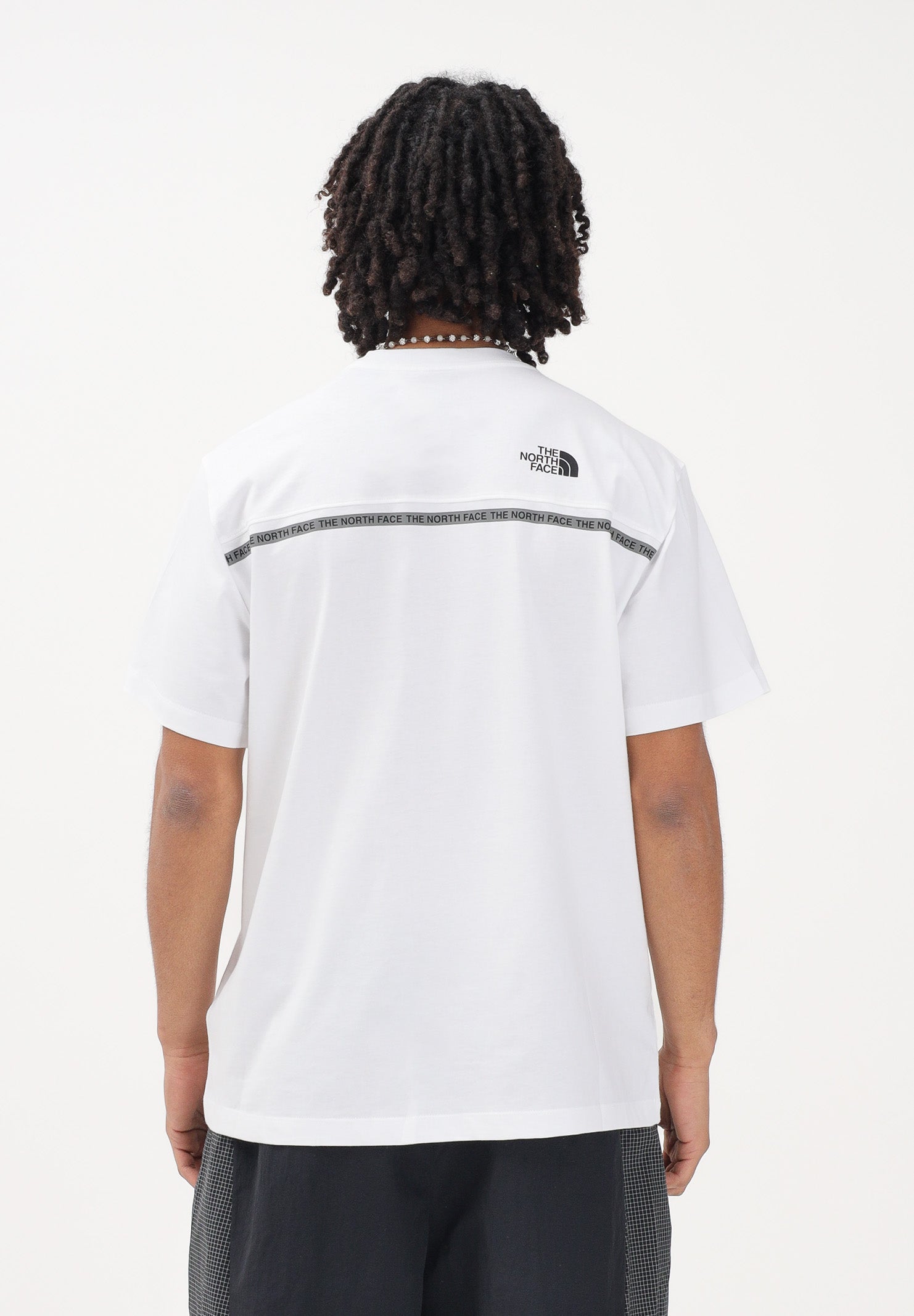 THE NORTH FACE T-shirt a manica corta Zumu Relaxed bianca da uomo NF0A8GUYFN41 . THE NORTH FACE 