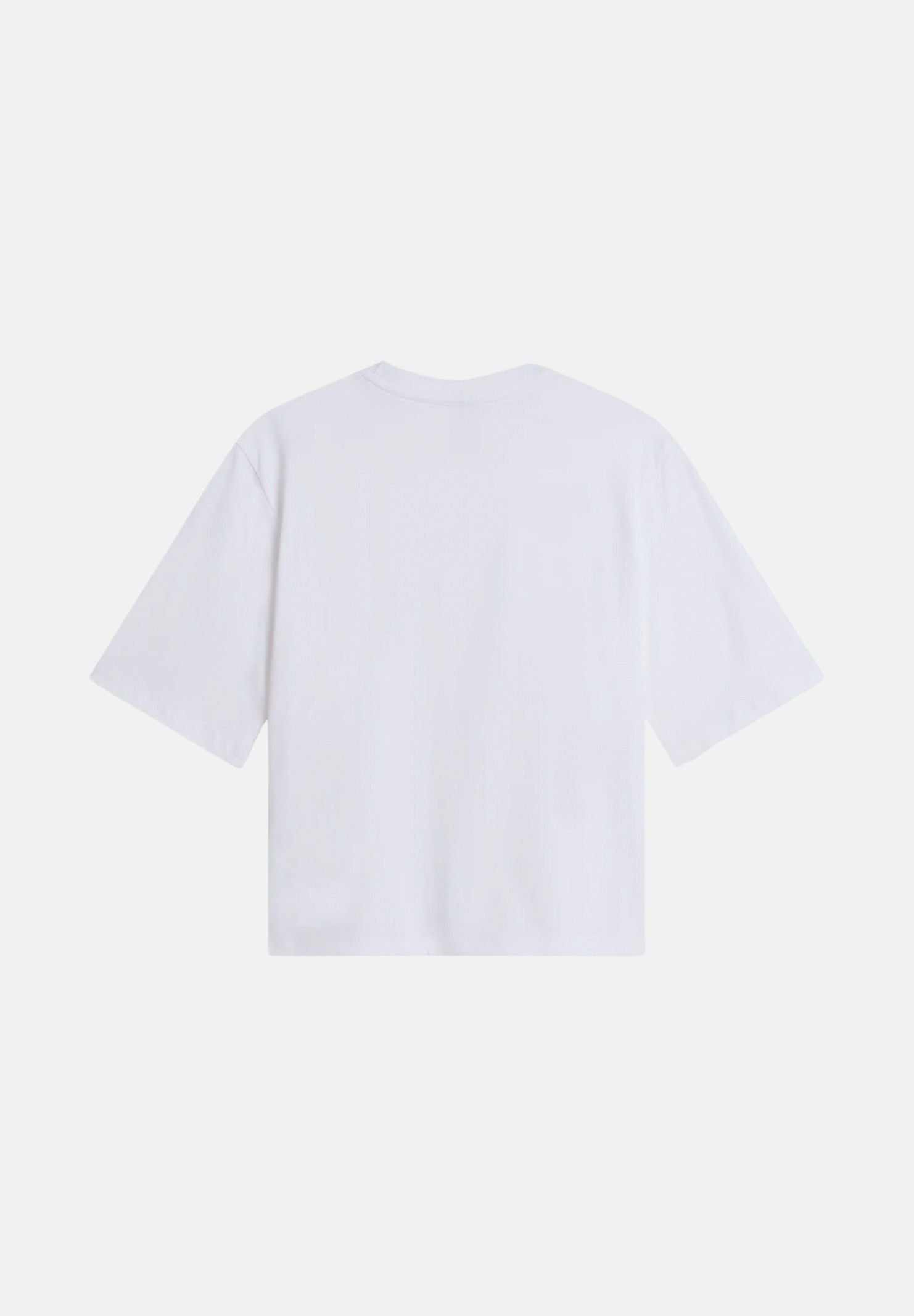 THE NORTH FACE T-shirt manica corta  SIMPLE DOME bianca da donna con piccolo logo stampato sul petto. NF0A8H71FN41 . THE NORTH FACE 