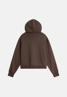 THE NORTH FACE Felpa con cappuccio SIMPLE DOME HOODIE marrone da donna con tasca a marsupio frontale. NF0A8HBX1OI1 . THE NORTH FACE 