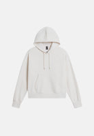 THE NORTH FACE Felpa con cappuccio SIMPLE DOME HOODIE bianco panna da donna con tasca a marsupio frontale. NF0A8HBX3IE1 . THE NORTH FACE 