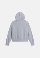 THE NORTH FACE Felpa con cappuccio SIMPLE DOME HOODIE grigio da donna con tasca a marsupio frontale. NF0A8HBXCQO1 . THE NORTH FACE 