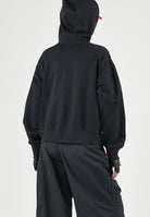 THE NORTH FACE Felpa con cappuccio SIMPLE DOME HOODIE nero da donna con tasca a marsupio frontale. NF0A8HBXJK31 . THE NORTH FACE 