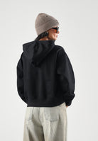 THE NORTH FACE Felpa con cappuccio SIMPLE DOME HOODIE nero da donna con tasca a marsupio frontale. NF0A8HBXJK31 . THE NORTH FACE 