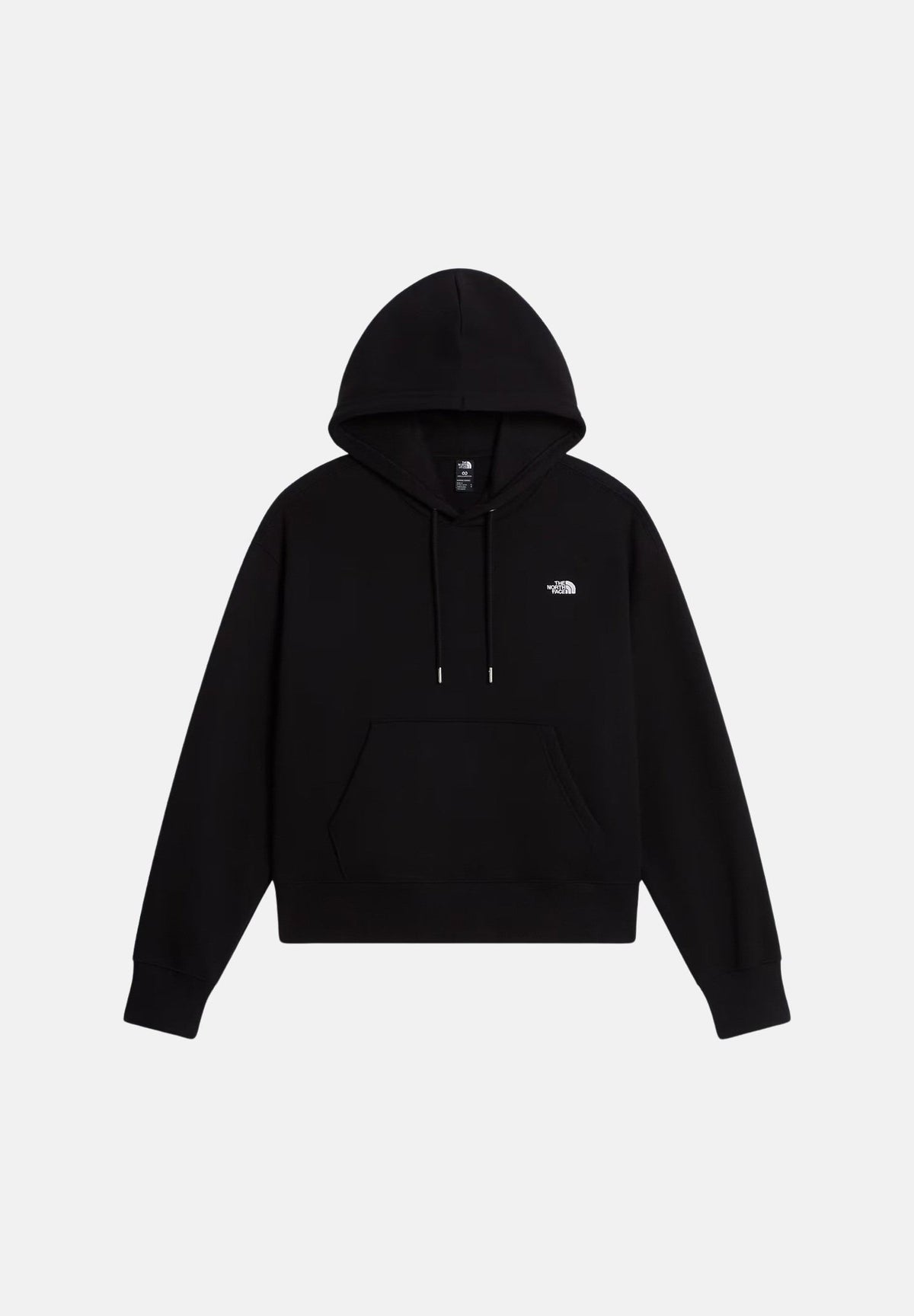 THE NORTH FACE Felpa con cappuccio SIMPLE DOME HOODIE nero da donna con tasca a marsupio frontale. NF0A8HBXJK31 . THE NORTH FACE 