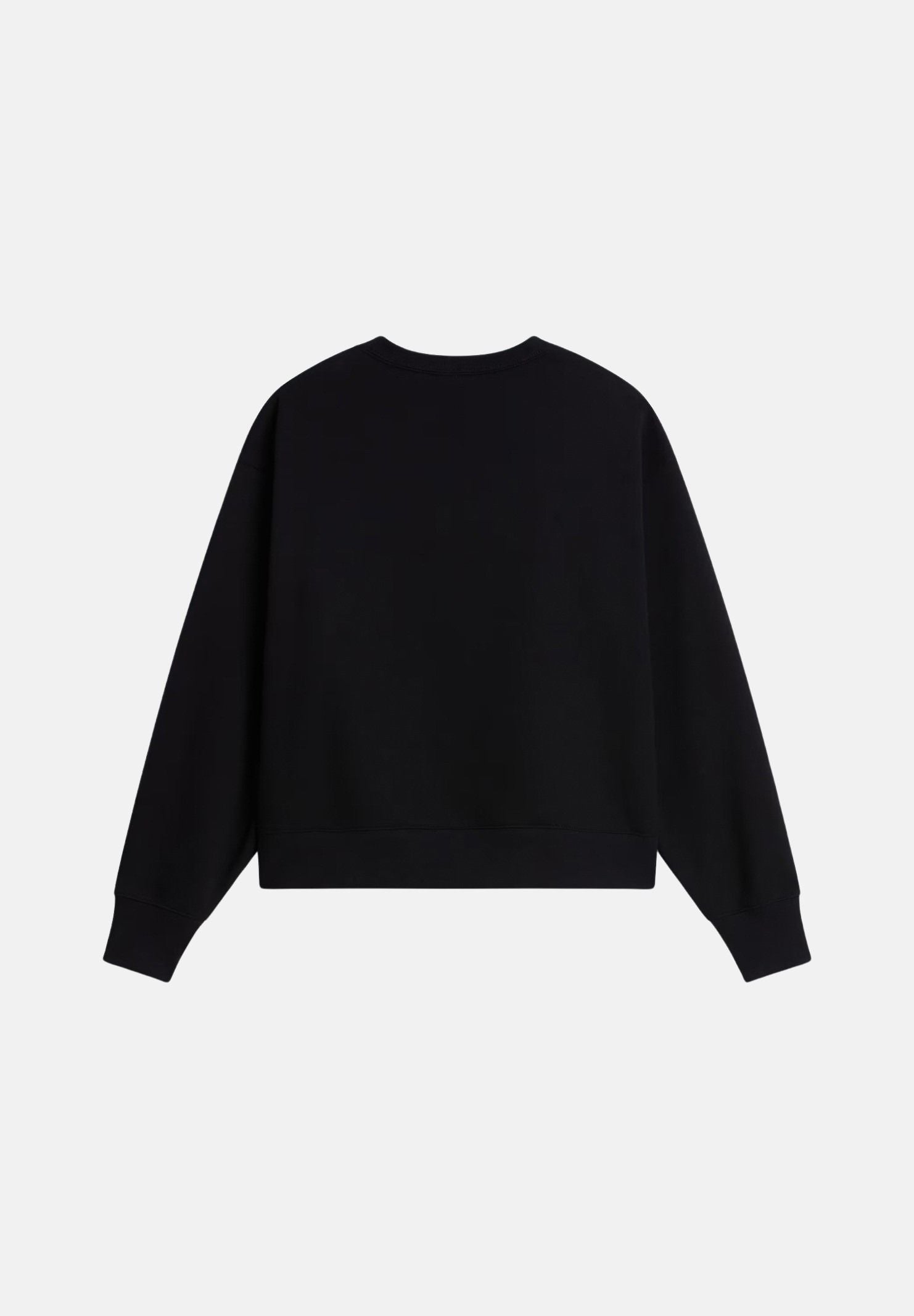 THE NORTH FACE Felpa girocollo SIMPLE DOME CREW nera da donna con logo minimal sul petto. NF0A8HBYJK31 . THE NORTH FACE 