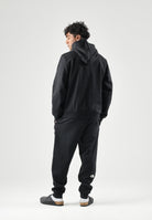 THE NORTH FACE Felpa con cappuccio  tnf black nera per uomo con  tasca a marsupio e patch logo sul petto NF0A8JAXJK31 . THE NORTH FACE 