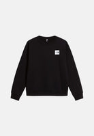 THE NORTH FACE Felpa girocollo SIMPLE DOME CREW nero per uomo e donna con  piccolo logo ricamato. NF0A8JAYJK31 . THE NORTH FACE 