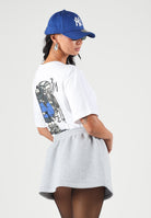 THE NORTH FACE T-shirt manica corta SIMPLE DOME bianca per uomo e donna con logo stampato sul petto e sul retro. NF0A8JB4FN41 . THE NORTH FACE 
