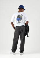 THE NORTH FACE T-shirt manica corta SIMPLE DOME bianca per uomo e donna con logo stampato sul petto e sul retro. NF0A8JB4FN41 . THE NORTH FACE 