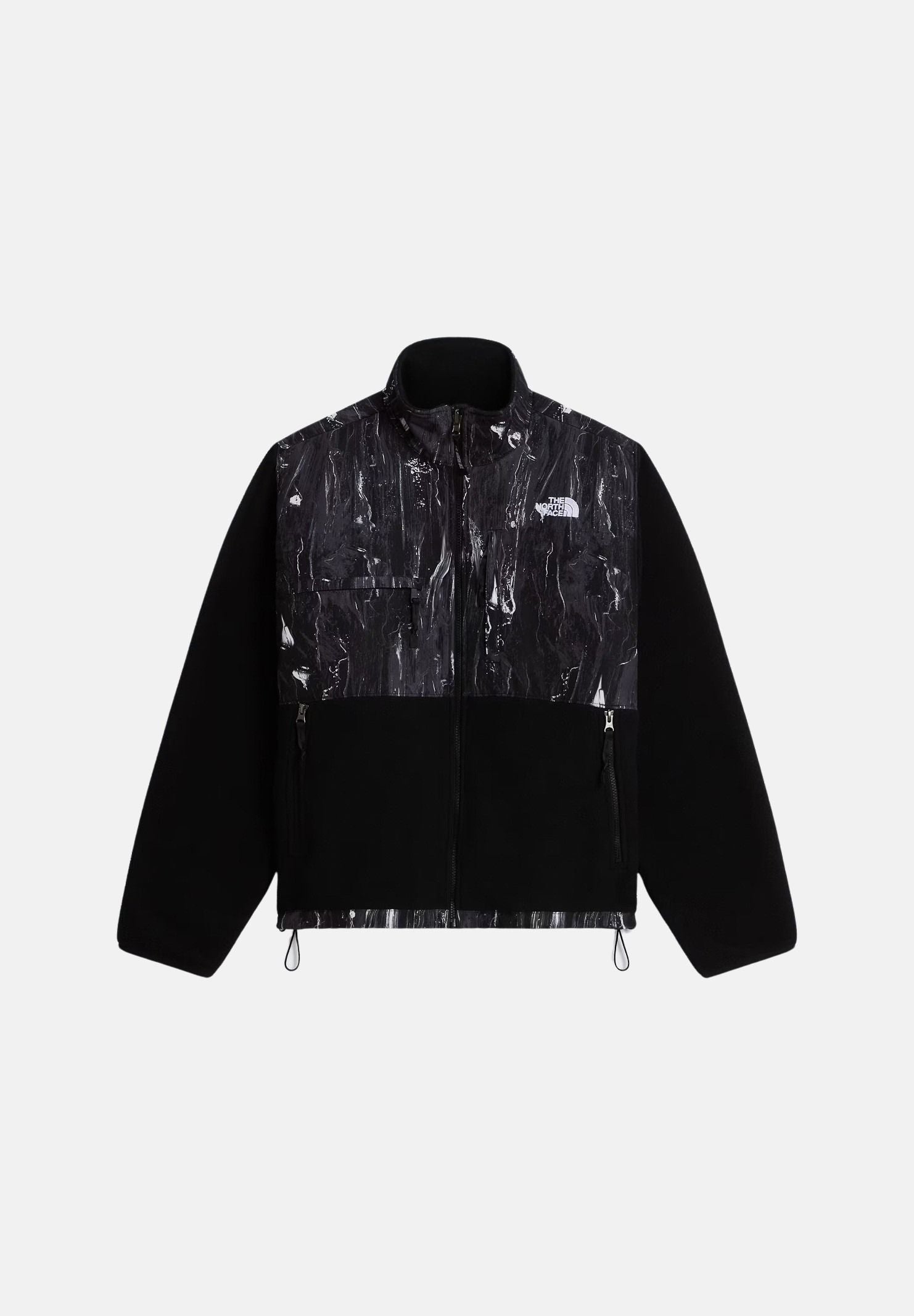 THE NORTH FACE Felpa con zip RETRO DENALI JACKET TNF nero per uomo NF0A8JJYT211 . THE NORTH FACE 