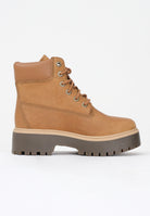 TIMBERLAND Anfibi con Plateau Stone Street 6-Inch beige da donna TB0A2H3CEN11 . TIMBERLAND 