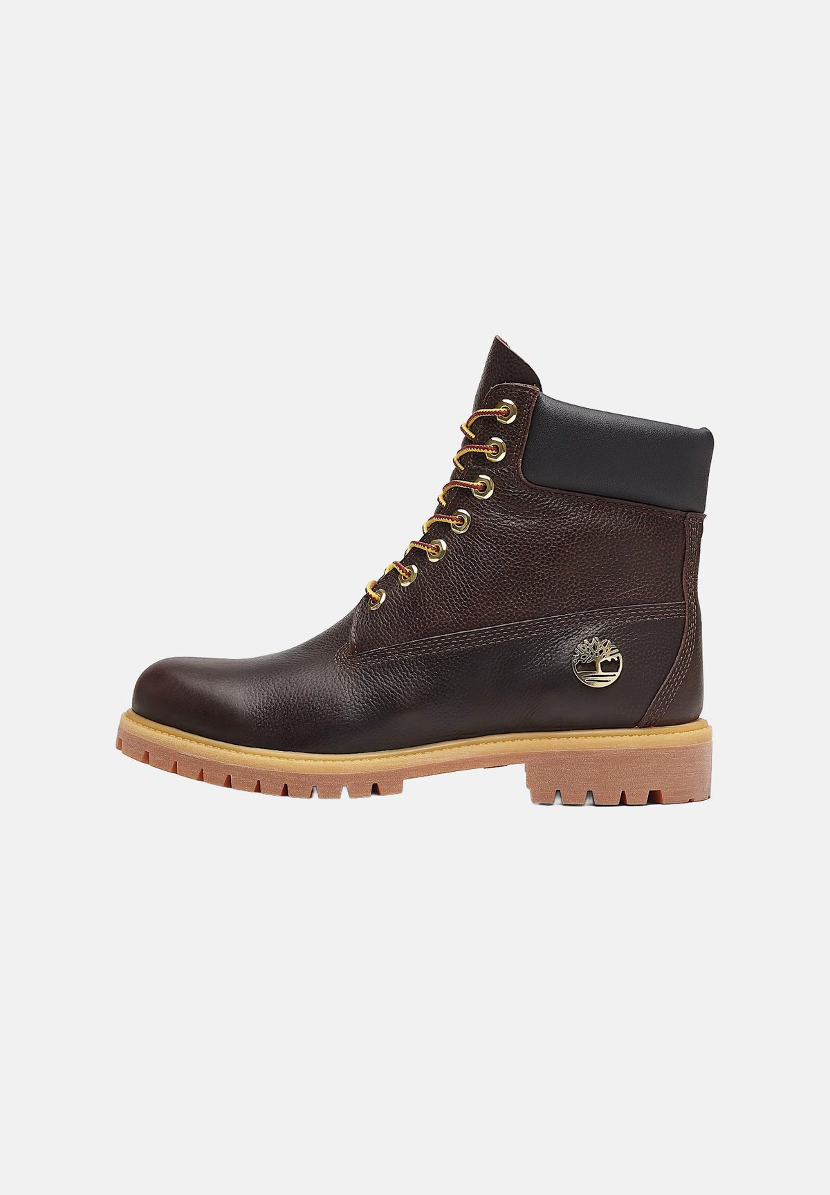 TIMBERLAND Stivaletti PREMIUM 6-INCH LACE UP marrone scuro e nero da uomo TB0A2P6WEXU1 . TIMBERLAND 