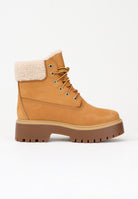 TIMBERLAND Anfibi impermeabili foderati con Plateau Stone Street gialli da donna TB0A2PU67541 . TIMBERLAND 