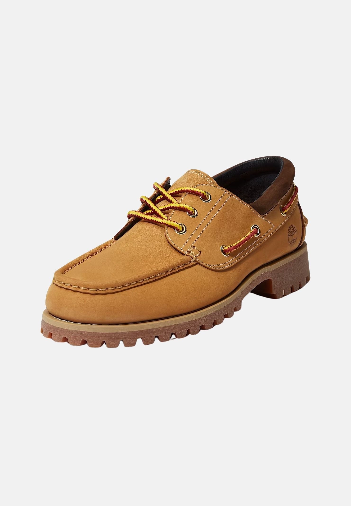 TIMBERLAND Mocassini stringati NABUK- grano per uomo con lacci in pelle e suola carrarmato. TB0A41Z77541 . TIMBERLAND 