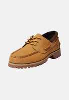 TIMBERLAND Mocassini stringati NABUK- grano per uomo con lacci in pelle e suola carrarmato. TB0A41Z77541 . TIMBERLAND 