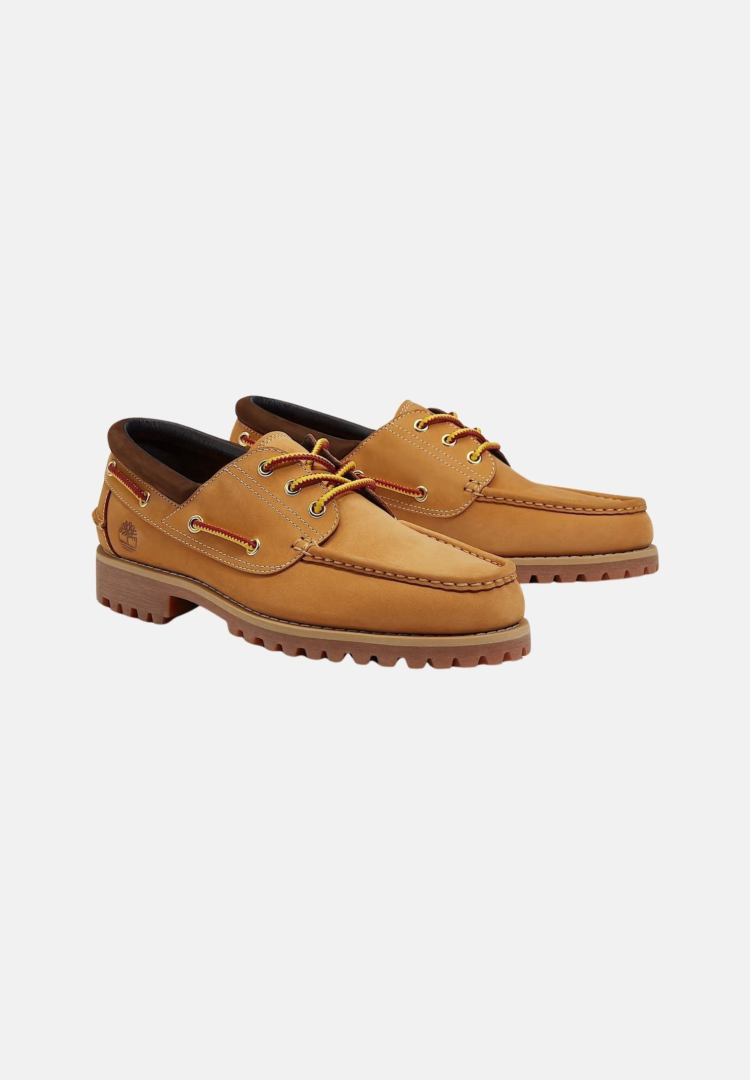 TIMBERLAND Mocassini stringati NABUK- grano per uomo con lacci in pelle e suola carrarmato. TB0A41Z77541 . TIMBERLAND 