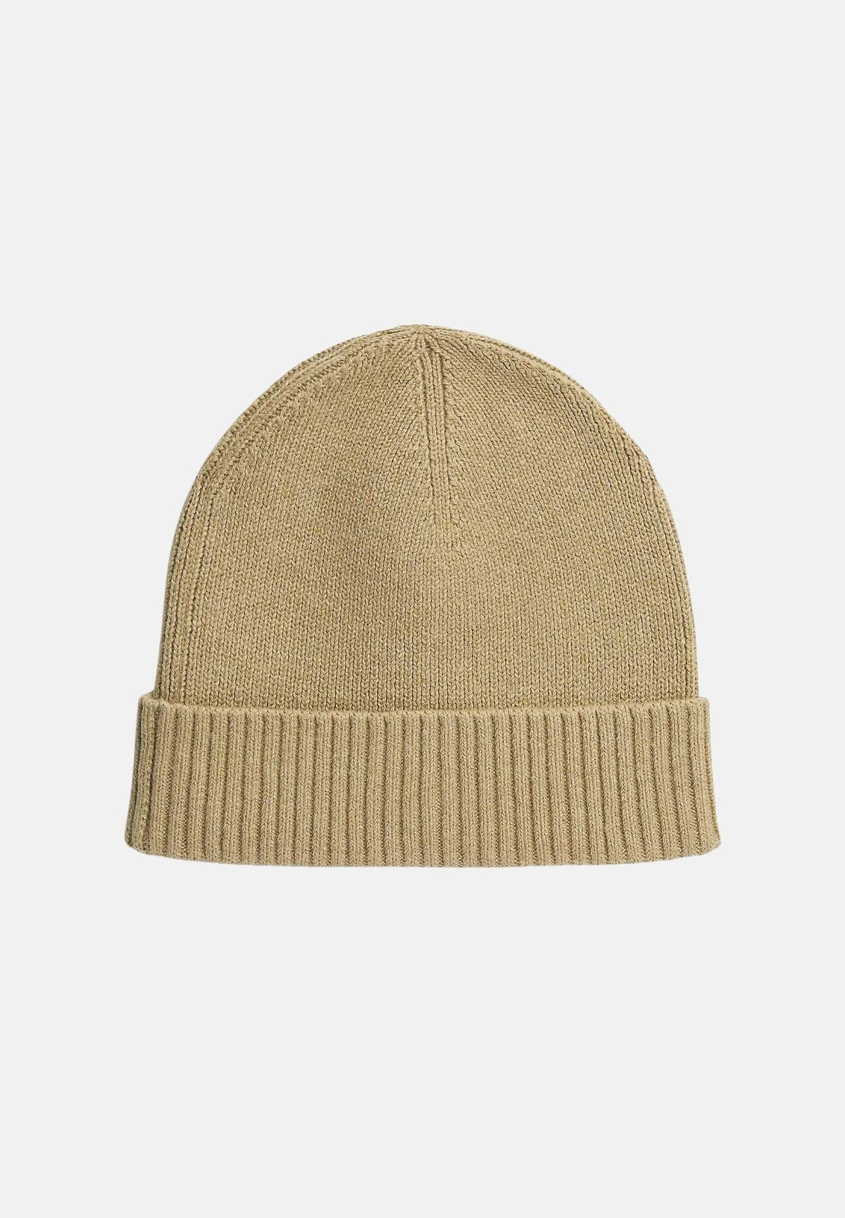 TOMMY HILFIGER Cappello di lana  beige per uomo e donna con lavorazione a coste, bordo risvoltato AM0AM12796 RBC TOMMY HILFIGER 