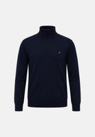 TOMMY HILFIGER Maglione a collo alto PIMA ORG CTN CASHMERE navy blu scuro da uomo MW0MW28048 DW5 TOMMY HILFIGER 