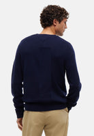 TOMMY HILFIGER Maglione PURE LAMBSWOOL CREW NECK JUMPER blu navy da uomo MW0MW36535 DW5 TOMMY HILFIGER 