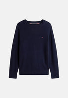 TOMMY HILFIGER Maglione PURE LAMBSWOOL CREW NECK JUMPER blu navy da uomo MW0MW36535 DW5 TOMMY HILFIGER 