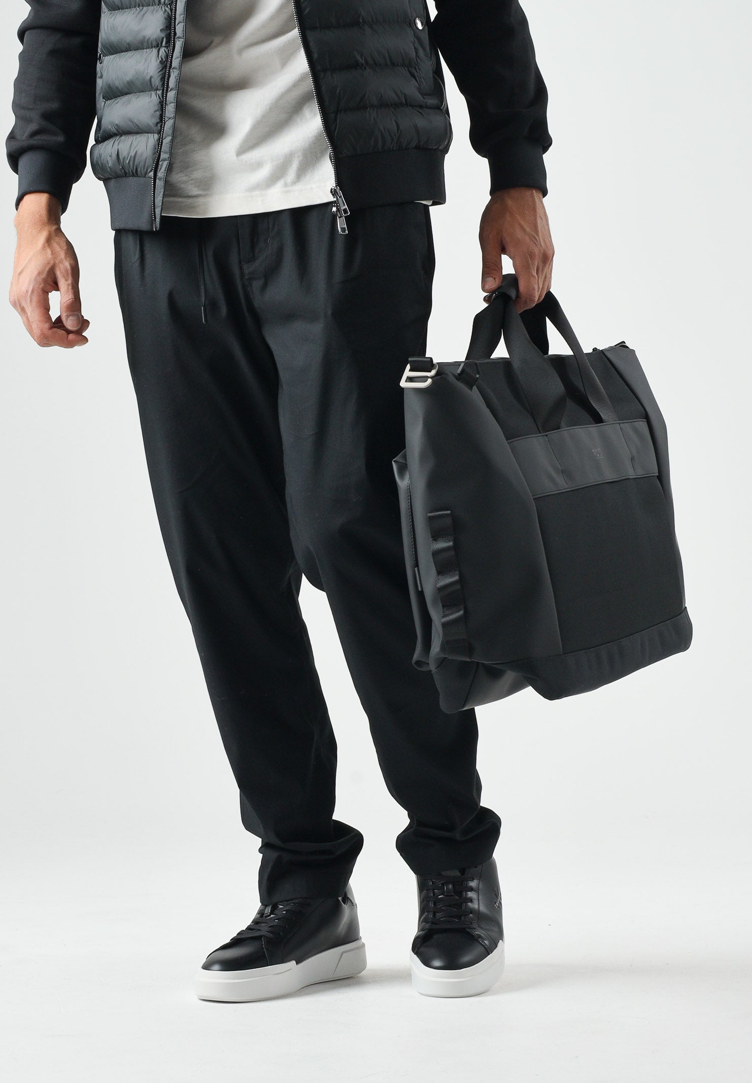 TOMMY HILFIGER Pantaloni PERFORMANCE HARLEM nero da uomo<BR/> MW0MW39702 BDS TOMMY HILFIGER 