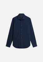 TOMMY HILFIGER Camicia Smart Casual TH Flex Slim Fit Navy Iris blu navy da uomo. MW0MW42779 DCA TOMMY HILFIGER 