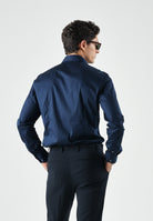 TOMMY HILFIGER Camicia TH FLEX iris blu da uomo <BR/> MW0MW42779 DCA TOMMY HILFIGER 