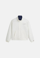 TOMMY HILFIGER Giacca a vento reversibile, color carbon-navy, bianco bu, da uomo <BR/> MW0MW43183 0K4 TOMMY HILFIGER 