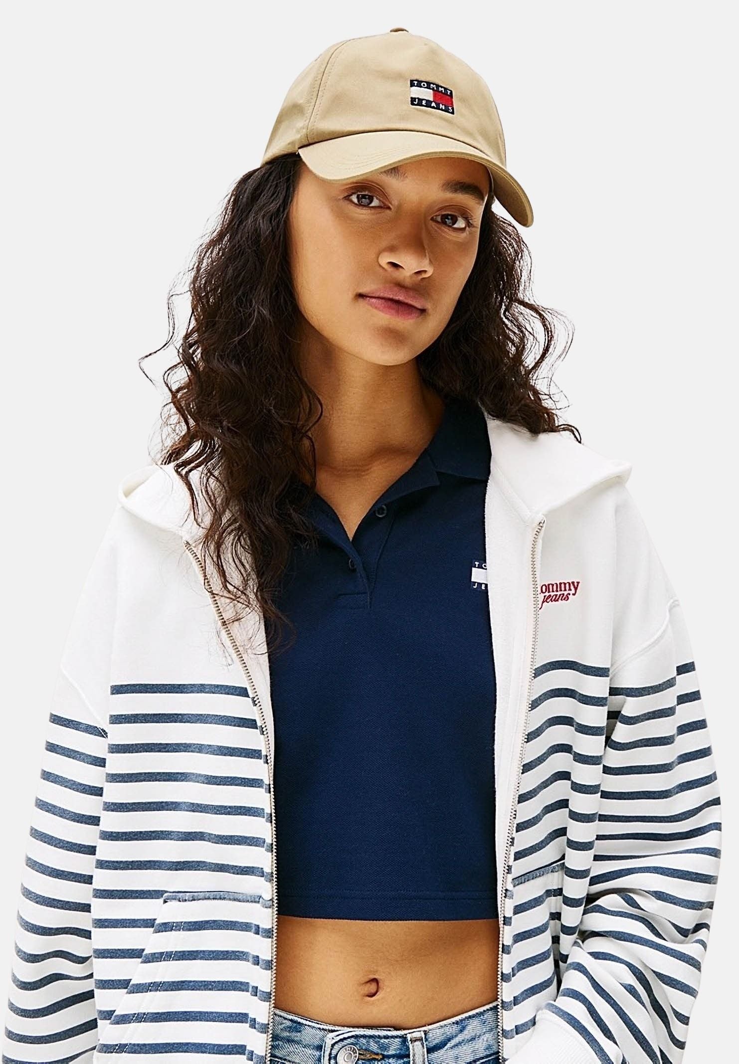TOMMY JEANS Cappello con visiera Heritage beige per uomo e donna AM0AM12933 AEN TOMMY JEANS 