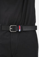 TOMMY JEANS Cintura Ryan nera da uomo AM0AM13688 BDS TOMMY JEANS 