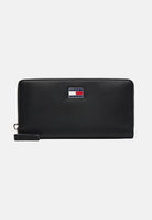 TOMMY JEANS Portafogli nero da donna impreziosito dal logo iconico AW0AW17879 BDS TOMMY JEANS 