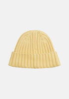 TOMMY JEANS Cappello giallo per uomo e donna con lavorazione a costine e patch logo rettangolare sul risvolto AW0AW18979 ZF9 TOMMY JEANS 