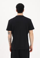 TOMMY JEANS T-shirt a manica corta nera da uomo con ricamo logo DM0DM20322 BDS TOMMY JEANS 