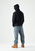 TOMMY JEANS Fellpa con cappuccio TJM Regular Badge Hoodie nera, uomo. DM0DM21922 BDS TOMMY JEANS 
