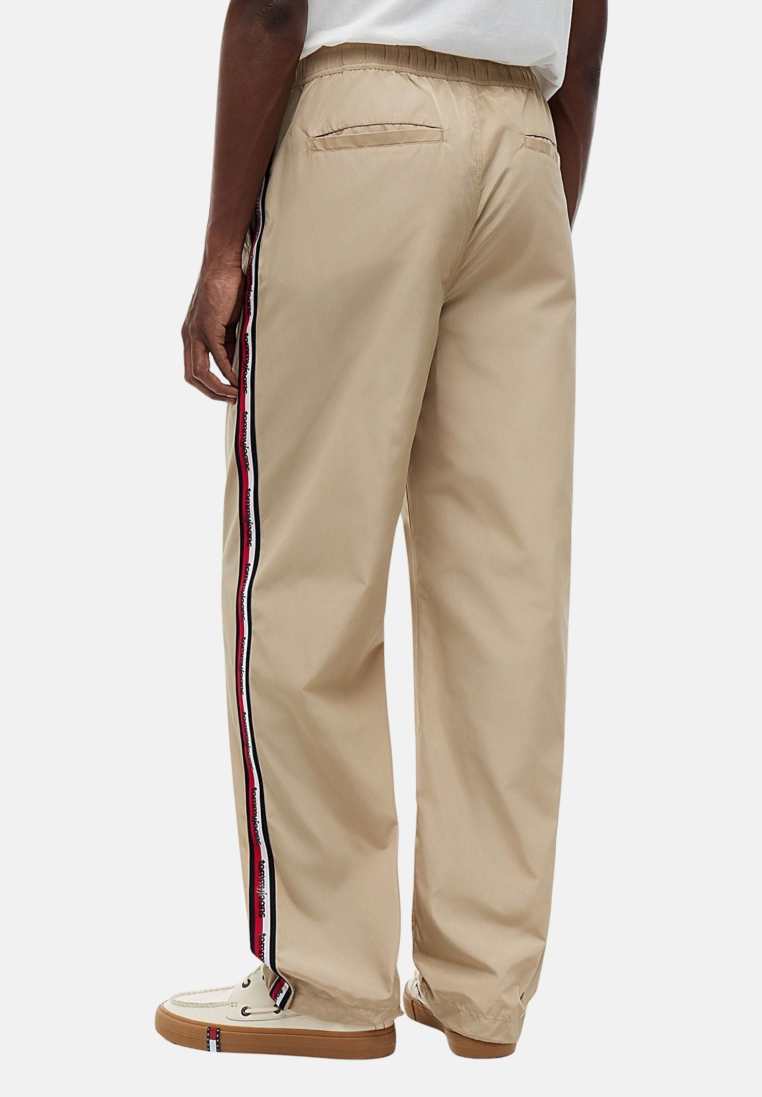 TOMMY JEANS Pantaloni JAMIE gold beige, da uomo<BR/> DM0DM23123 AB9 TOMMY JEANS 