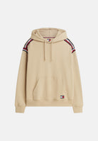 TOMMY JEANS Felpa TJM RELAXED con cappuccio gentle gold beige da uomo<BR/> DM0DM23155 AB9 TOMMY JEANS 