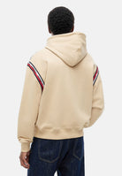 TOMMY JEANS Felpa TJM RELAXED con cappuccio gentle gold beige da uomo<BR/> DM0DM23155 AB9 TOMMY JEANS 