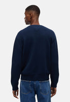 TOMMY JEANS Maglione girocoll Dark Night Navy, blu scuro da uomo DM0DM23413 C1G TOMMY JEANS 