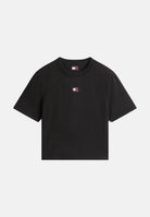 TOMMY JEANS t-shirt Boxy Badge Tee black nero da donna. DW0DW22202 BDS TOMMY JEANS 