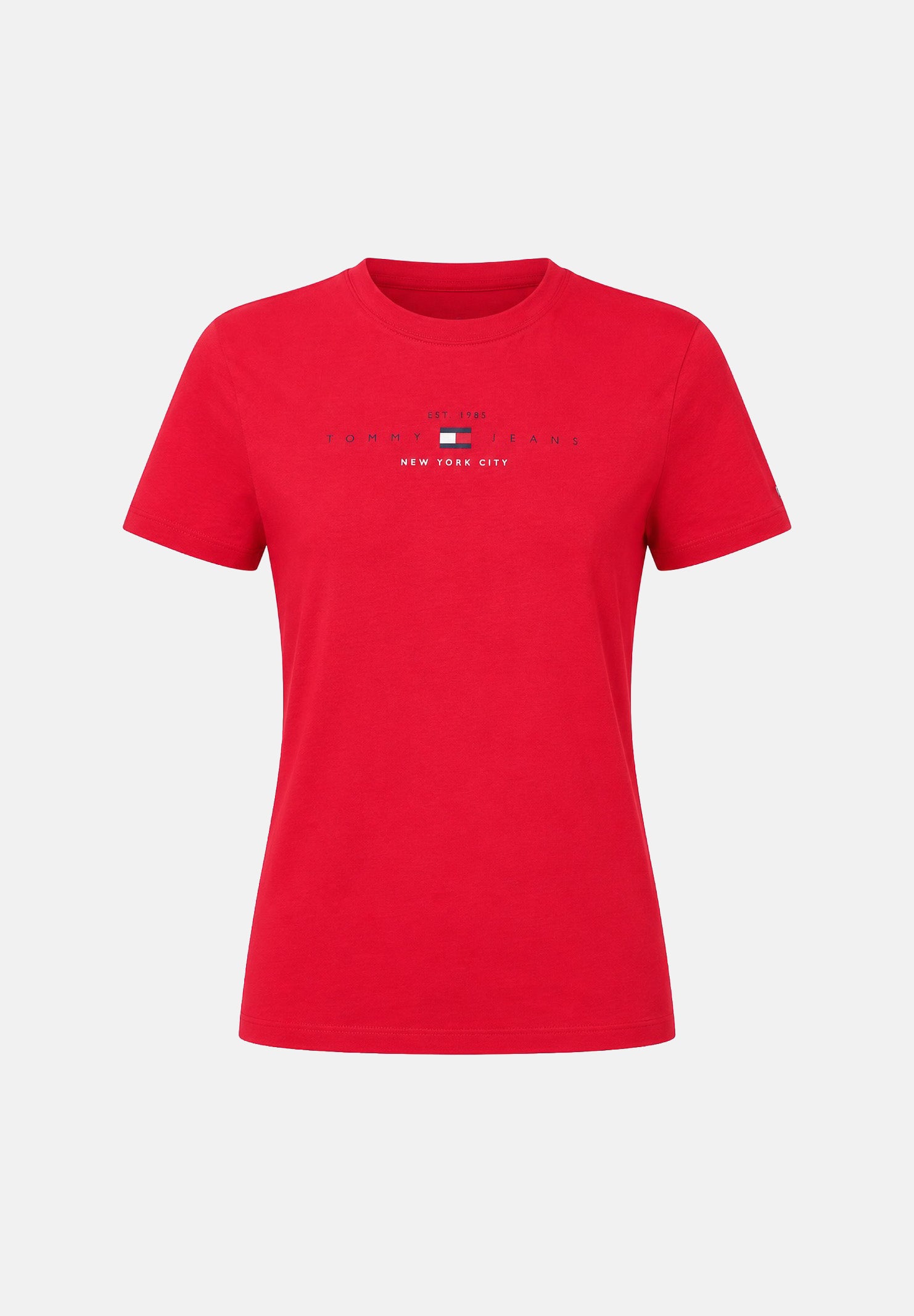 TOMMY JEANS t-shirt Logo Lightweight T-Shirt rosso brand Red Carpet rosso da donna DW0DW22789 XK9 TOMMY JEANS 