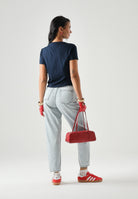 TOMMY JEANS Tt-shirt Tommy Flag T-Shirt colore brand Dark Night Navy blu donna. DW0DW22818 C1G TOMMY JEANS 