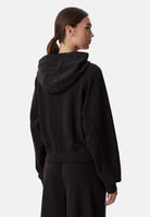 TOMMY JEANS felpa con cappuccio Script Raglan Hoodie colore brand Black nero da donna DW0DW22825 BDS TOMMY JEANS 