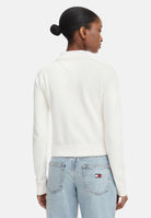 TOMMY JEANS Maglia girocollo JUMPER ANCIENT  bianco/panna donna. DW0DW22930 YBH TOMMY JEANS 
