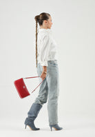 TOMMY JEANS camicia cropped TJW Rlx Crop Shirt Ecru bianco donna. DW0DW22943 YBL TOMMY JEANS 