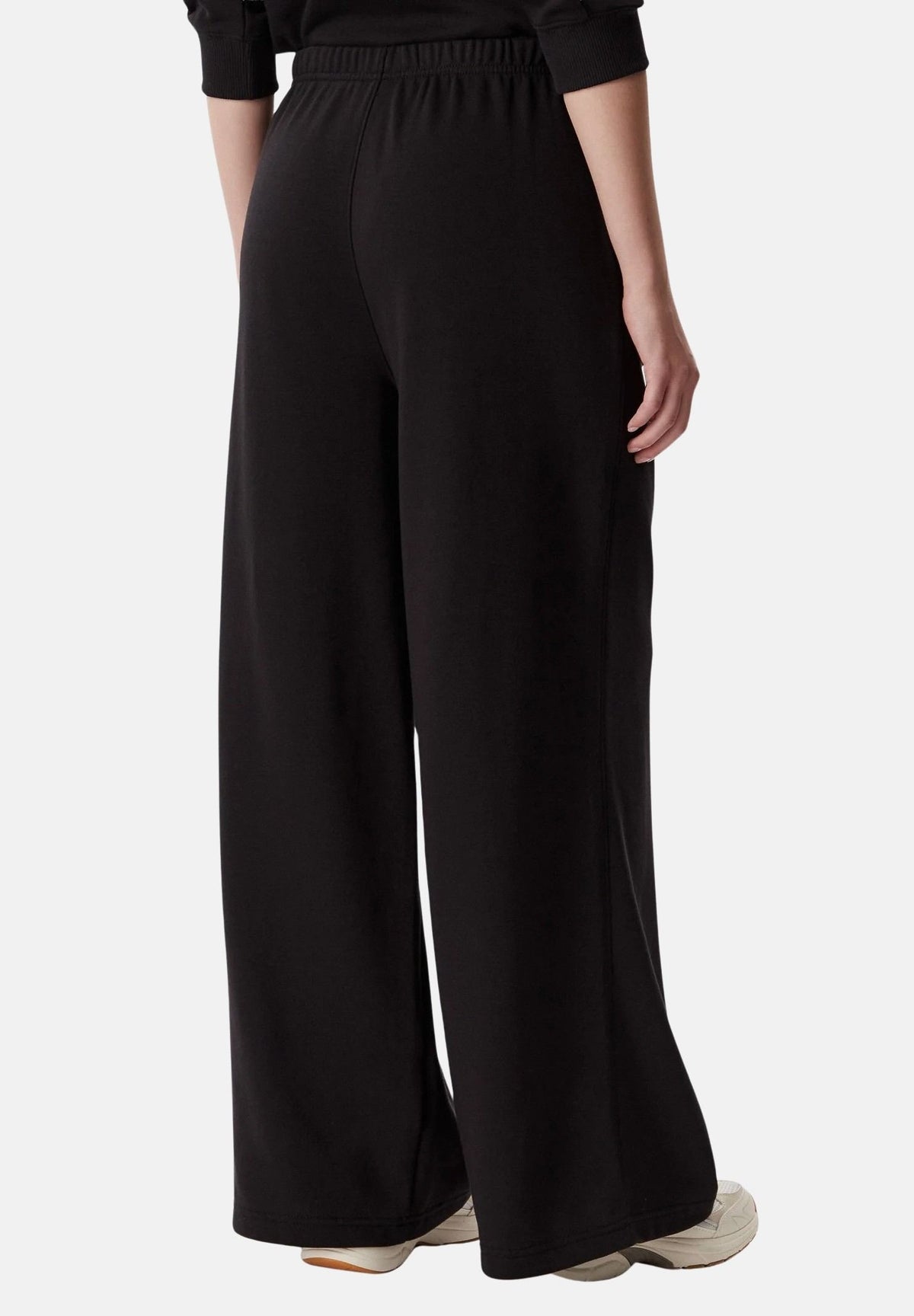 TOMMY JEANS Pantaloni da tuta TJW Wide Leg nero da donna DW0DW22951 BDS TOMMY JEANS 