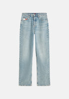 TOMMY JEANS Jeans Vintage High Rise Slim Straight Jeans Denim Light denim chiaro donna. DW0DW23035 1AB TOMMY JEANS 