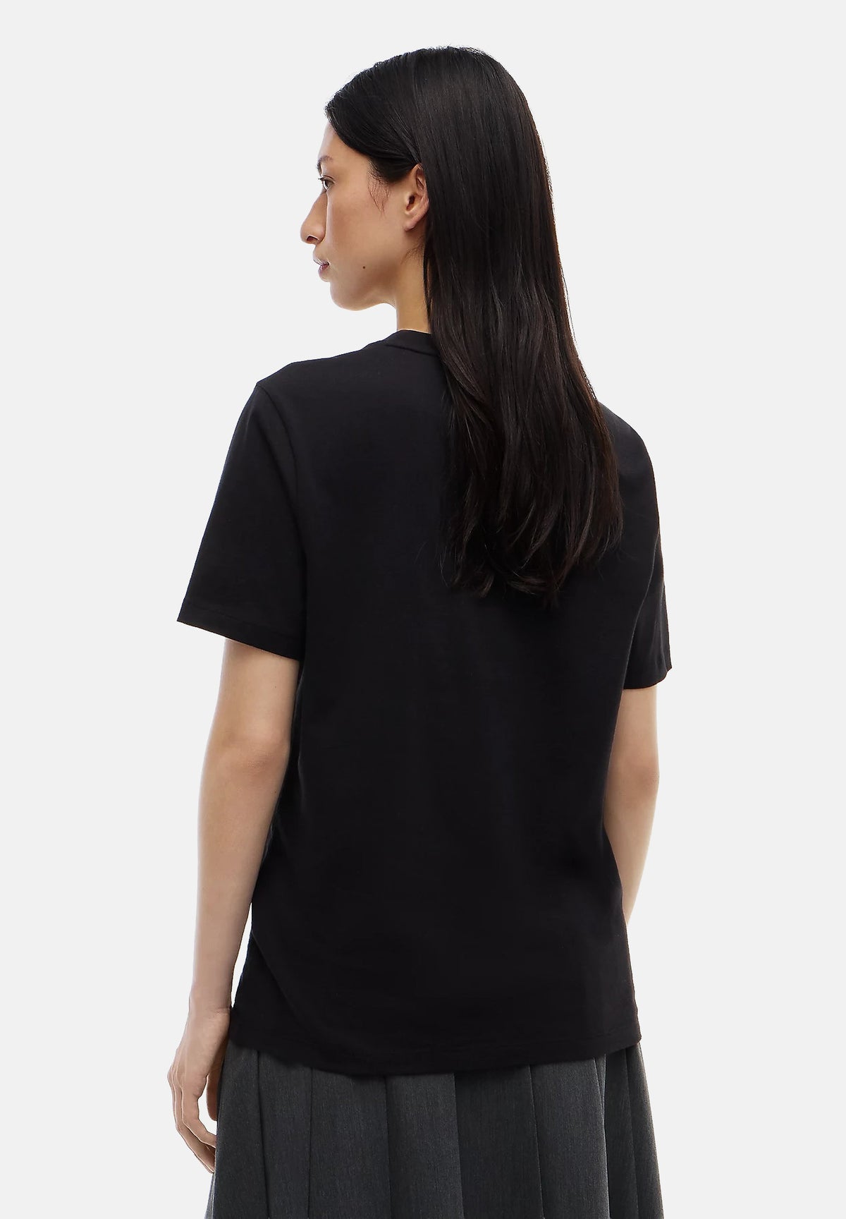 TOMMY JEANS T-shirt manica corta TJW RLX FLAG BLING SS nera da donna con applicazioni strass centrali DW0DW23267 BDS TOMMY JEANS 