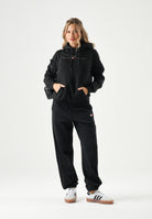 TOMMY JEANS Felpa con cappuccio black nero, colore basico nero, DW0DW23485 BDS TOMMY JEANS 