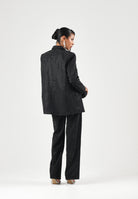 TWENTY FOURHAITCH Giacca- Blazer nera da donna con applicazioni luminose A0204NER62A . TWENTY FOURHAITCH 